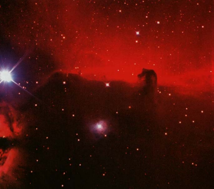 Horsehead Nebula, ground-based telescope
