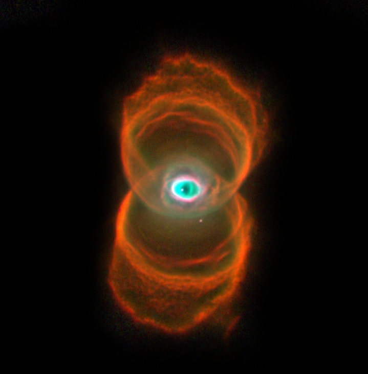 Hourglass Nebula, Hubble Space Telescope image