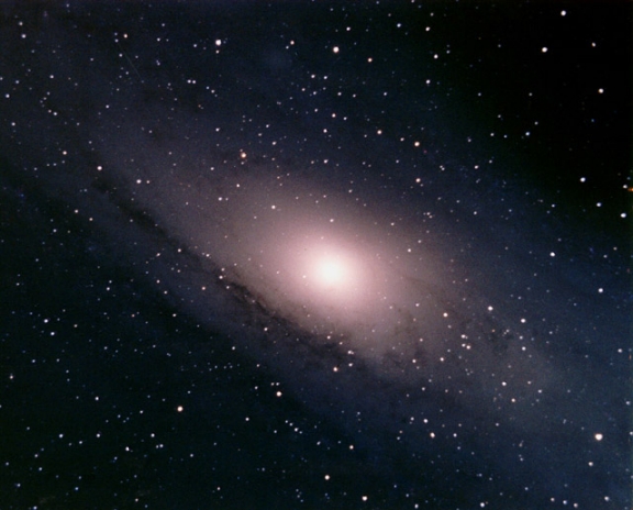 Galaxy M31, ground based telescope image