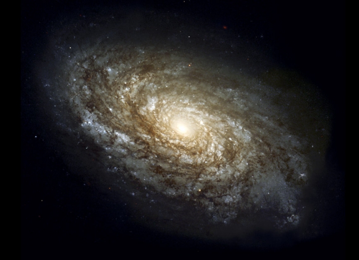 Galaxy NGC 4414, Hubble Space Telescope image