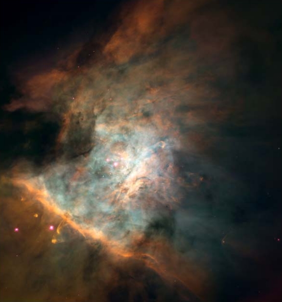 Orion Nebula mosaic, Hubble Space Telescope image, 20 November 1995
