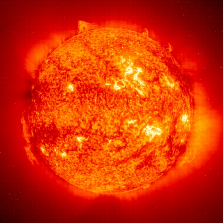 Sun, SOHO Extreme ultraviolet Imaging Telescope image
